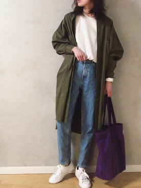 dxさん（レディース・162cm）の春コーディネート