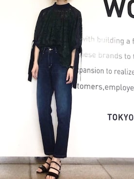 「STUDIOUS HIGH」｜dxさん（レディース・162cm）の春コーディネート