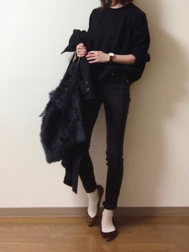 dxさん(レディース・162cm)の冬コーディネート