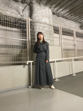 「KBF+」｜「アイテム（ブーツ）」を使った、ひーさんさん（レディース・154cm）の冬コーディネート