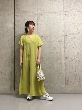 「KBF+」｜「アイテム（アクセサリー）」を使った、ひーさんさん（レディース・154cm）の春コーディネート