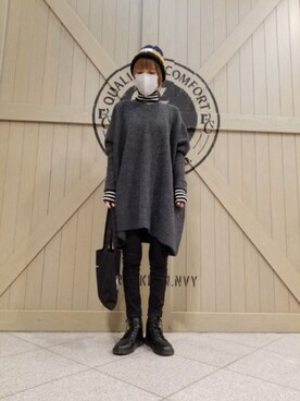 しぃさん（レディース・164cm）の冬コーディネート