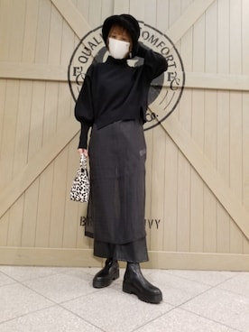 しぃさん(レディース・164cm)の冬コーディネート