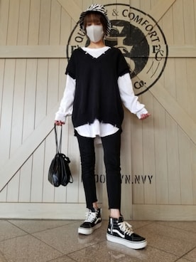 しぃさん(レディース・164cm)の冬コーディネート