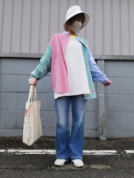 しぃさん（レディース・164cm）の春コーディネート