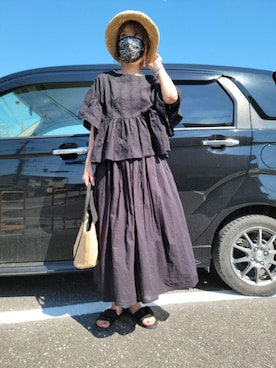 しぃさん（レディース・164cm）の夏コーディネート
