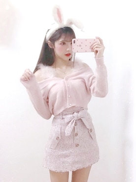 「Bobon21（ボボンニジュウイチ）のアイテム」を使った、七七🐰💕さん（レディース・160cm）の秋コーディネート