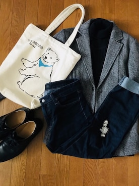 なかむ。さん（メンズ・170cm）の春コーディネート