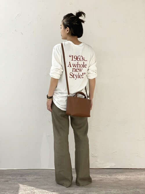 AP STUDIO ESCAPE FROM ロングスリーブTシャツ AP STUDIO（エーピーストゥディオ）の「ESCAPE FROM ロングスリーブT