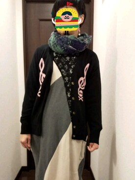 「HELL CAT PUNKS（ヘルキャットパンクス）のアイテム（トップス）」を使った、ぜくさん（レディース・158cm）の春コーディネート