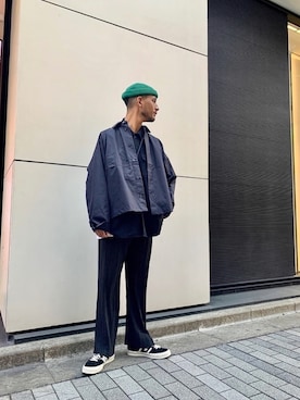 「JOINT WORKS（ジョイントワークス）のアイテム（ジャケット/アウター）」を使った、TAKESHIさん（メンズ・178cm）の冬コーディネート