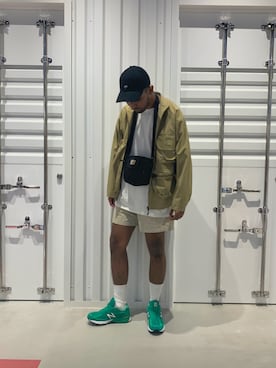 「JOINT WORKS（ジョイントワークス）のアイテム（ジャケット/アウター）」を使った、TAKESHIさん（メンズ・178cm）の春コーディネート