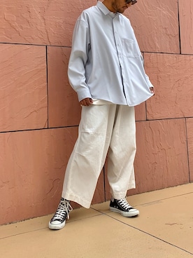 「JOINT WORKS（ジョイントワークス）のアイテム」を使った、TAKESHIさん（メンズ・178cm）の春コーディネート