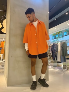 TAKESHIさん（メンズ・178cm）の春コーディネート