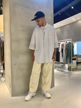 「JOINT WORKS（ジョイントワークス）のアイテム」を使った、TAKESHIさん（メンズ・178cm）の夏コーディネート