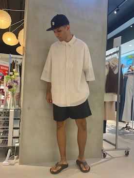 「アパレルスタッフ」｜「アイテム（その他）」を使った、TAKESHIさん（メンズ・178cm）の夏コーディネート