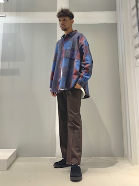 「JOINT WORKS（ジョイントワークス）のアイテム」を使った、TAKESHIさん（メンズ・178cm）の秋コーディネート