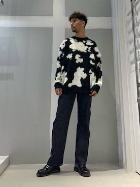 「JOINT WORKS（ジョイントワークス）のアイテム（トップス）」を使った、TAKESHIさん（メンズ・178cm）の秋コーディネート