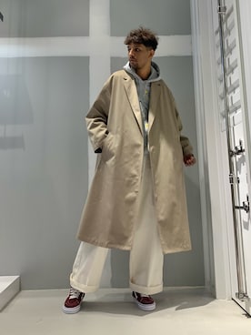 「JOINT WORKS（ジョイントワークス）のアイテム（ジャケット/アウター）」を使った、TAKESHIさん（メンズ・178cm）の秋コーディネート