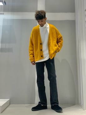 「JOINT WORKS（ジョイントワークス）のアイテム」を使った、TAKESHIさん（メンズ・178cm）の秋コーディネート