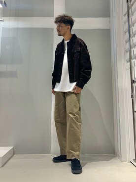 「JOINT WORKS（ジョイントワークス）のアイテム（ジャケット/アウター）」を使った、TAKESHIさん（メンズ・178cm）の秋コーディネート