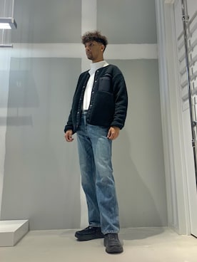 「JOINT WORKS（ジョイントワークス）のアイテム（ジャケット/アウター）」を使った、TAKESHIさん（メンズ・178cm）の秋コーディネート