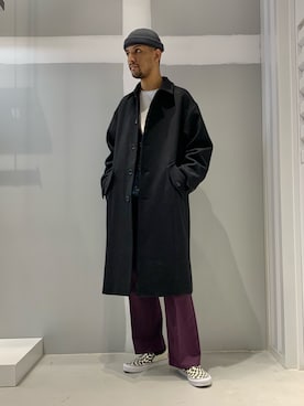「JOINT WORKS（ジョイントワークス）のアイテム（ジャケット/アウター）」を使った、TAKESHIさん（メンズ・178cm）の冬コーディネート