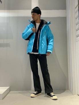「JOINT WORKS（ジョイントワークス）のアイテム（ジャケット/アウター）」を使った、TAKESHIさん（メンズ・178cm）の冬コーディネート
