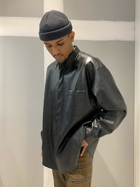 「JOINT WORKS（ジョイントワークス）のアイテム」を使った、TAKESHIさん（メンズ・178cm）の冬コーディネート