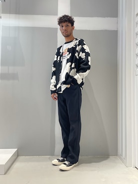 「JOINT WORKS（ジョイントワークス）のアイテム（トップス）」を使った、TAKESHIさん（メンズ・178cm）の冬コーディネート