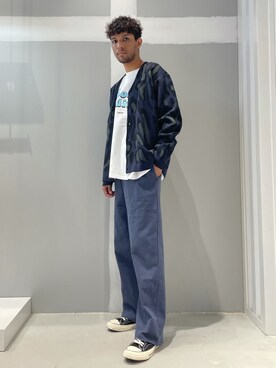 「SUPERTHANKS」｜「アイテム（その他）」を使った、TAKESHIさん（メンズ・178cm）の冬コーディネート