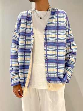 「JOINT WORKS（ジョイントワークス）のアイテム（トップス）」を使った、TAKESHIさん（メンズ・178cm）の春コーディネート