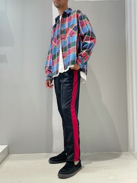 「JOINT WORKS（ジョイントワークス）のアイテム（パンツ）」を使った、TAKESHIさん（メンズ・178cm）の春コーディネート