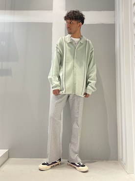 「JOINT WORKS（ジョイントワークス）のアイテム（トップス）」を使った、TAKESHIさん（メンズ・178cm）の春コーディネート