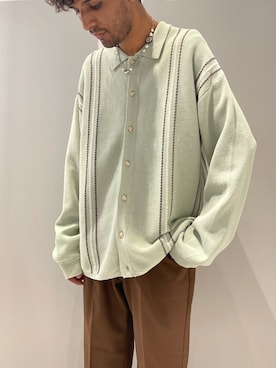 「JOINT WORKS（ジョイントワークス）のアイテム（トップス）」を使った、TAKESHIさん（メンズ・178cm）の春コーディネート