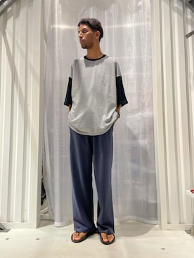 「JOINT WORKS（ジョイントワークス）のアイテム」を使った、TAKESHIさん（メンズ・178cm）の夏コーディネート