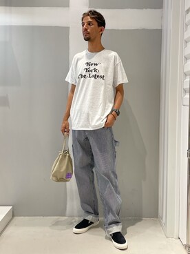 「JOINT WORKS（ジョイントワークス）のアイテム」を使った、TAKESHIさん（メンズ・178cm）の夏コーディネート