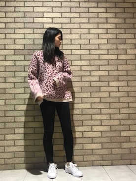 「adidas Originals（アディダスオリジナルス）のadidas Originals for MAISON DE REEFUR "キャンパス メゾン" Women's（スニーカー、ホワイト系）」を使った、AIRI KAWASAKIさん（レディース・166cm）の秋コーディネート