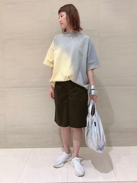 水谷　莉沙さん（レディース・162cm）の夏コーディネート