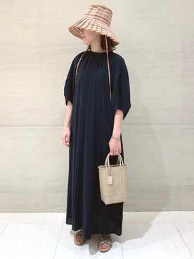 水谷　莉沙さん（レディース・162cm）の夏コーディネート