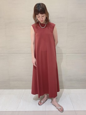 水谷 莉沙さん(レディース・162cm)の夏コーディネート