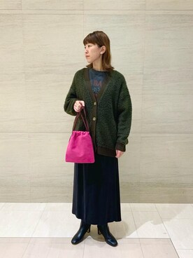 水谷　莉沙さん（レディース・162cm）の秋コーディネート