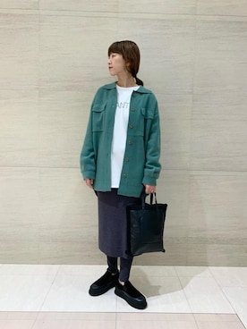 水谷　莉沙さん（レディース・162cm）の秋コーディネート