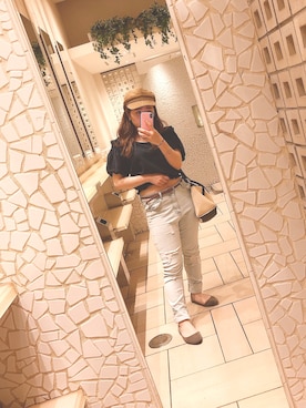 「アイテム（キャスケット）」を使った、uraraさん（レディース・151cm・10代）の秋コーディネート