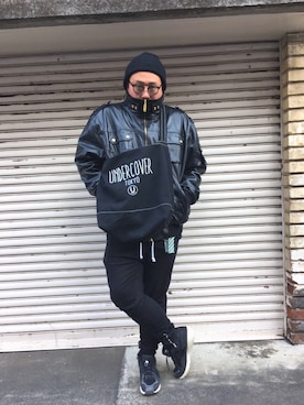 「MrBabe」｜もさ緒さん（メンズ・172cm）の冬コーディネート