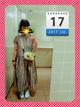 「Gregory」｜「アイテム（その他）」を使った、恋するラララさん（レディース・152cm）の夏コーディネート