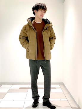 「CAMP7（キャンプセブン）のアイテム（ジャケット/アウター）」を使った、ときおさん（メンズ・180cm）の冬コーディネート