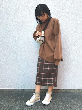 「Ifuru（イフル）のアイテム」を使った、Ifuru_officialさん（レディース・160cm）の秋コーディネート