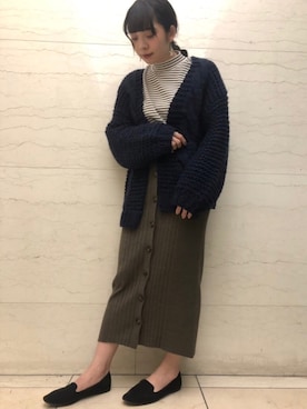 「Ifuru（イフル）のアイテム」を使った、Ifuru_officialさん（レディース・160cm）の秋コーディネート