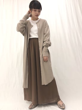 「Ifuru（イフル）のアイテム」を使った、Ifuru_officialさん（レディース・160cm）の秋コーディネート